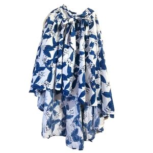 Gracia High-Low Floral Skirt